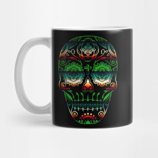 Day of the Dead Deco Skull 6 Mug